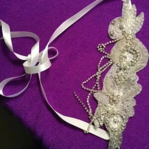 COPY - bridal head band one size